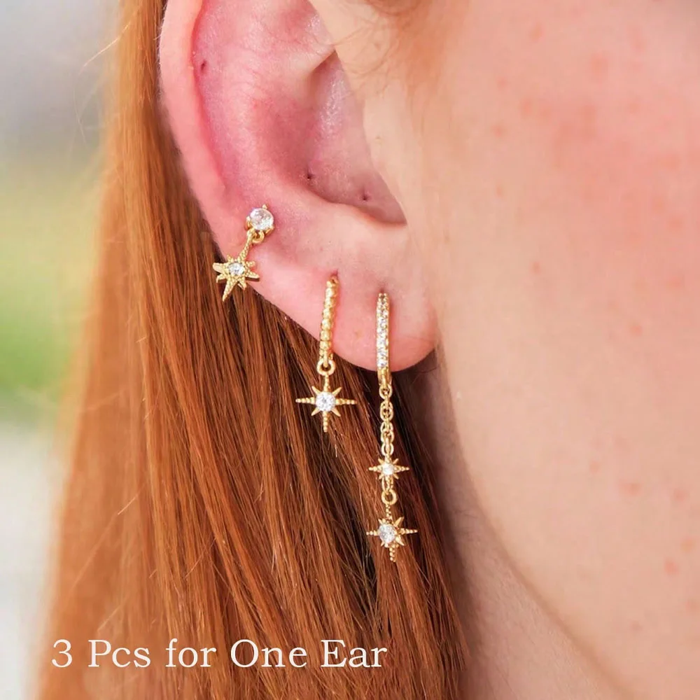 3 Pcs Star Moon Pen…