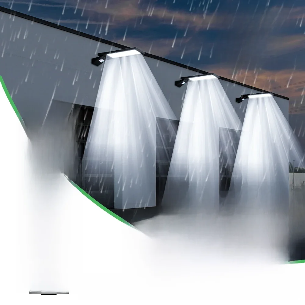 IP65 50W LED Solar Light Outdoor Waterproof Street Lamp PIR Motion Sensor Floodlight For Garden Courtyard Exterior Wall Lighting