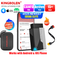 KINGBOLEN EDIAG ELITE ALL System Car Diagnostic Tools active test 15 Reset Full OBD2 Code Reader Scanner lifetime free update