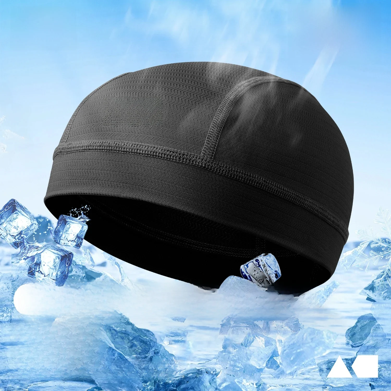 AliExpress SHINEMEOTH 3/5Pcs Ice Silk Cycling Skull Cap-Motorcycle Breathable Sports Helmet Liner Sweat-Wicking cooling cap for Men Women Under Helmet