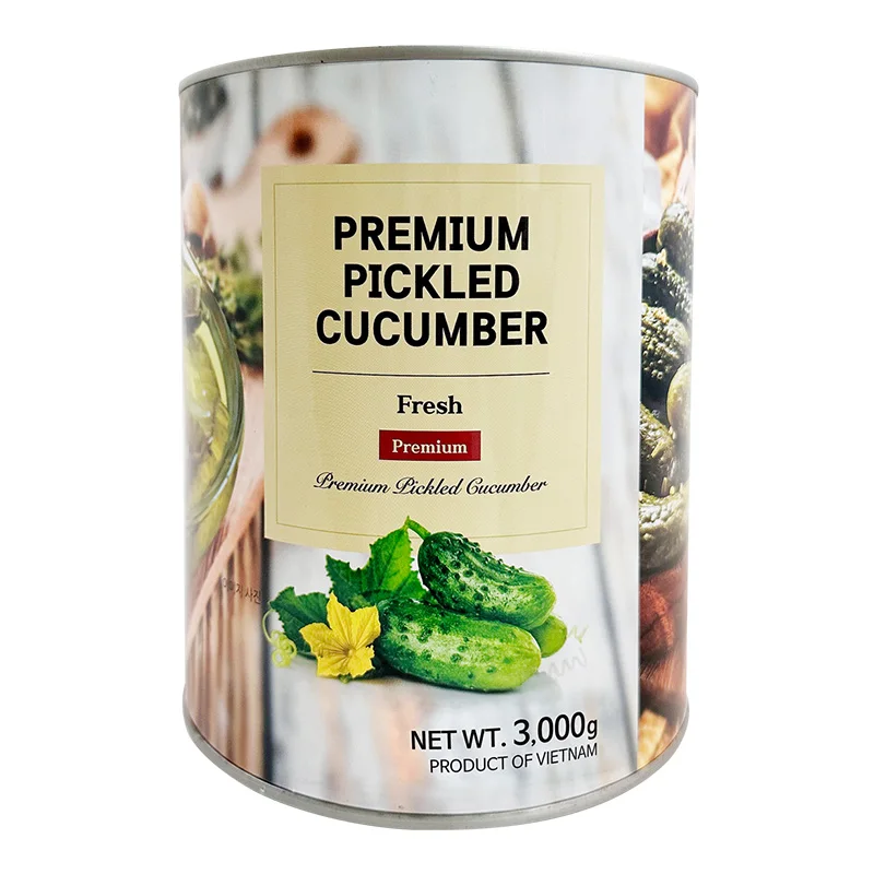 3kg high-capacity household premium live cucumbers pickle