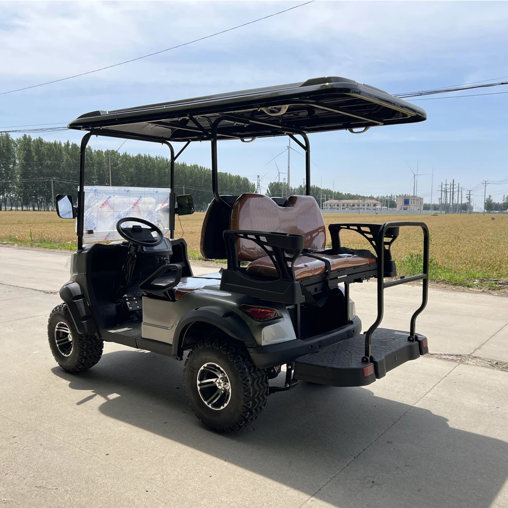 Best Choice 4 Seater Classic Golf Carts with Lithium Battery for Tourist AC Motor Electric Golf Cart