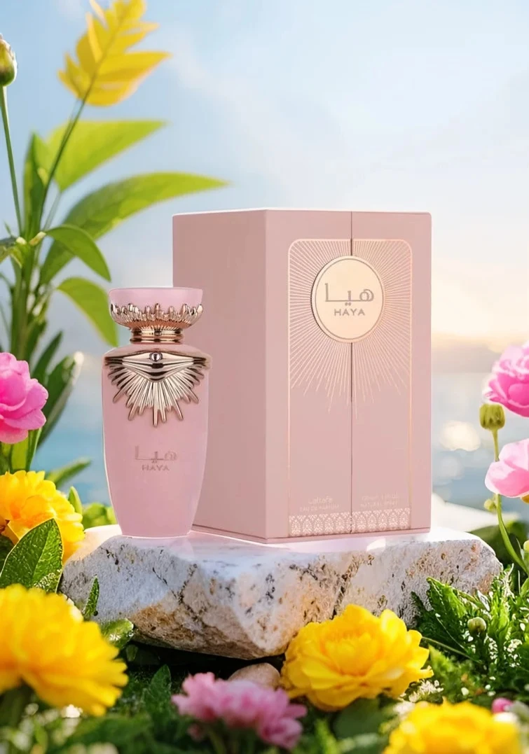 

Haya Lattafa Perfumes para Mujeres 100ml/3.4oz It is an ideal gift choice (Valentine's Day, Halloween, Christmas, birthday gifts