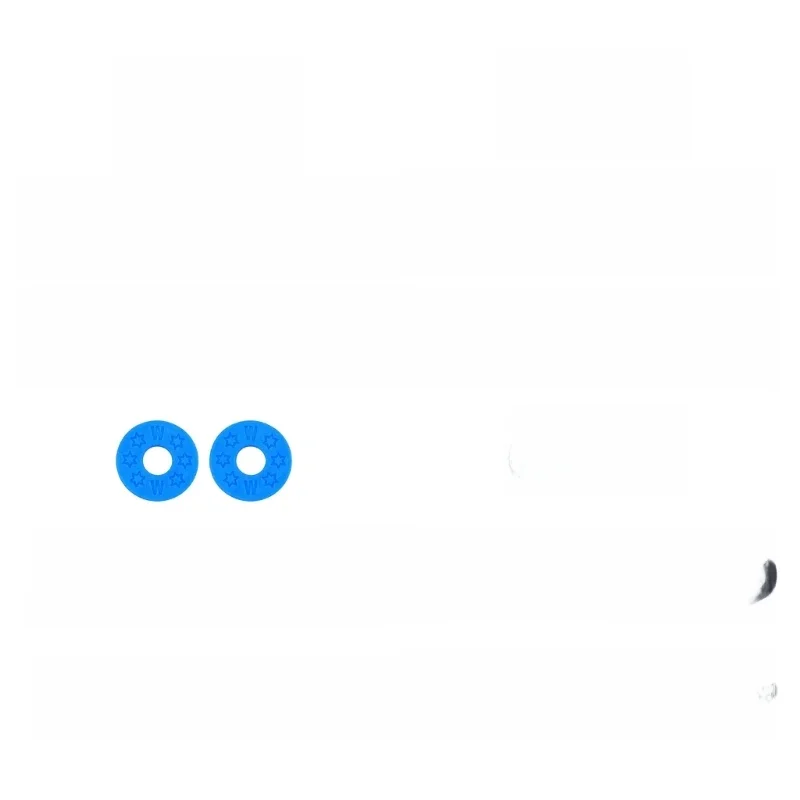 10 pièces sangle guitare verrouillage Silicone sangle serrures caoutchouc guitare sangle blocs verrouillage guitare