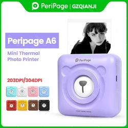 PeriPage-Mini imprimante photo Bluetooth Horizon, étiquette thermique, autocollant, plusieurs couleurs, Android, IOS, cadeau, 304dpi