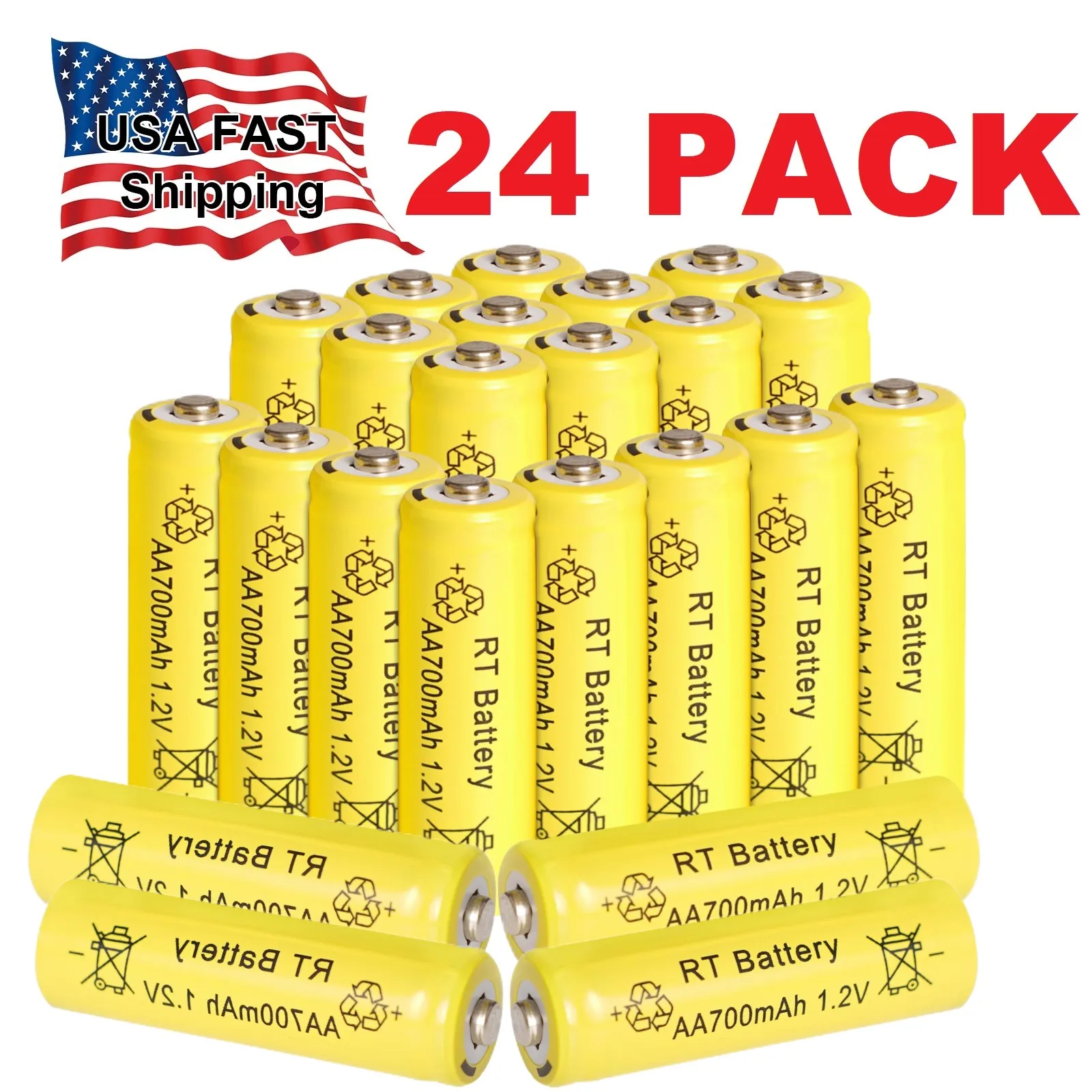 24Pcs 1.2V Nickel H… - image