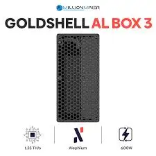 AK BEST OFFER BUY 5 GET 3 FREE Goldshell Al Box 3 - 1.25TH/s Alephium (ALPH) Miner - New