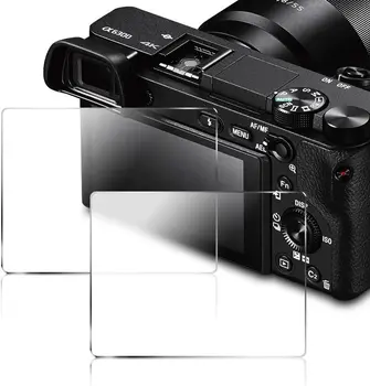 Displayschutzfolie aus gehärtetem Glas für Sony A6400 A6300 A6000 A5000 NEX-7/6/5 A9 A77 A7R A7 A7s A7II A7III ZV1 RX10 RX100 II III IV