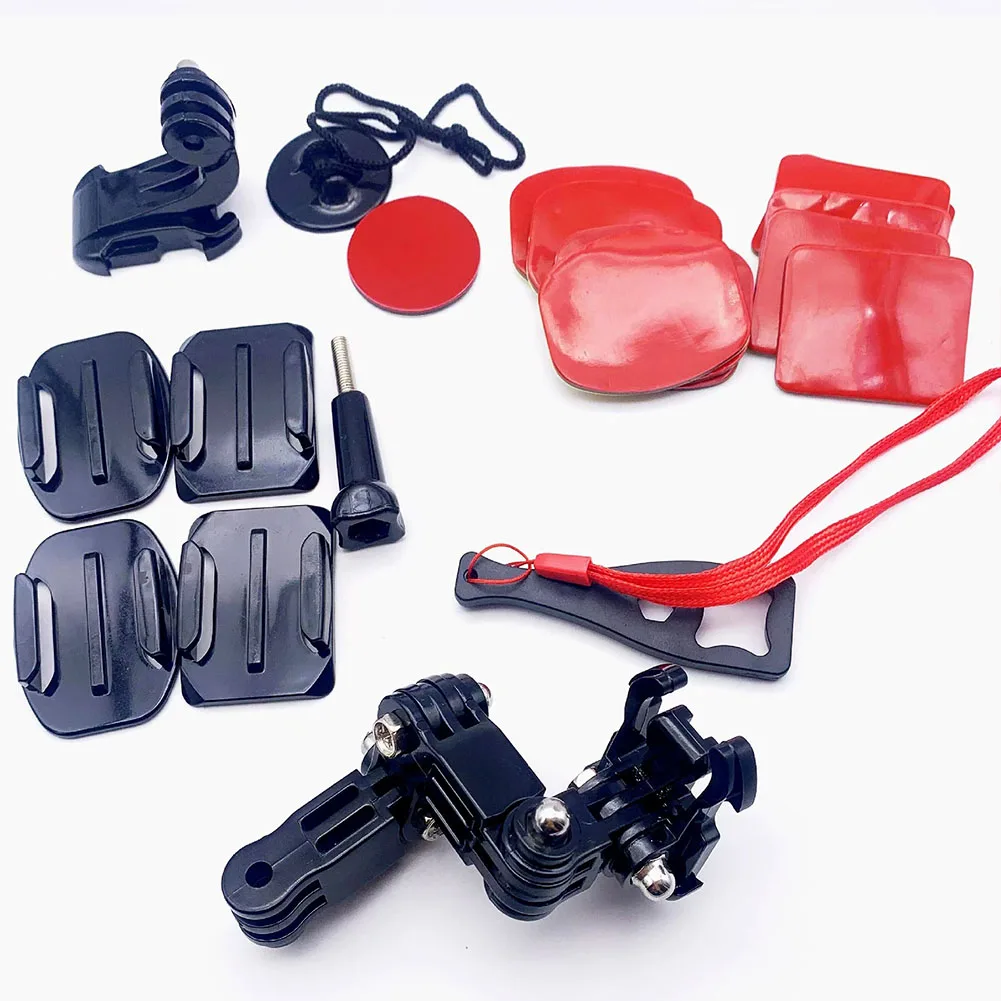 Motorcycle Helmet Bracket for DJI Action 5 Pro 4 3 Helmet Chin Extension Arm Mount For Gopro Yi Action Camera Accessories Set