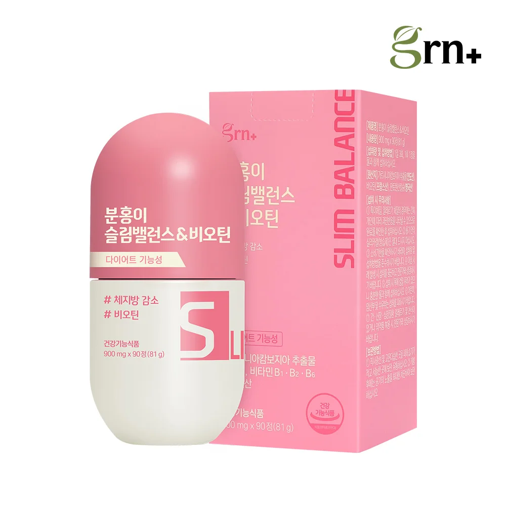 GRN Pink Slim Balance & Biotin 1 Bottle