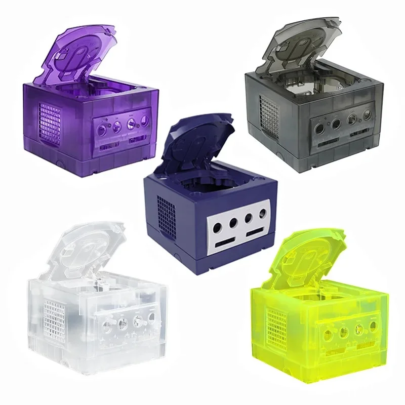 DIY pour Gamecube NGC, coque de remplacement transparente pour console de jeu Gamecube NGC GC