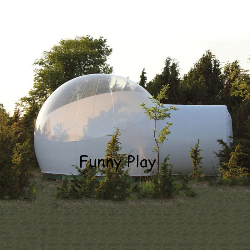 4m/3m diameter inflatable bubble tree tent show house,outdoor greenhouse Famaily Backyard star luxury lodging tent