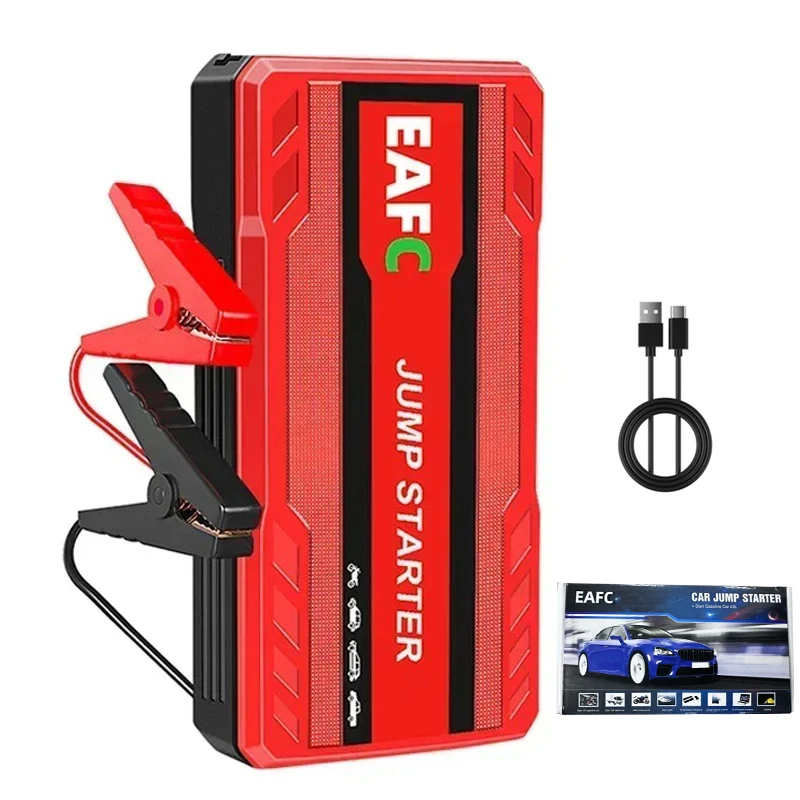 EAFC 600A Auto Starthilfe Neue Upgrade Batterie Power Bank für Auto Starter Tragbare Notfall Booster 12V Auto Start Gerät