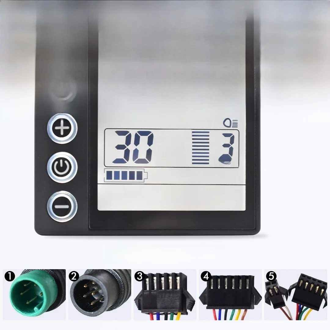 S866 Elektrische fiets UART 2-display Digitale E-scooterkabel Ebike Smart Fietscomputer Fietssnelheidsmeter Waterdicht Road - afbeelding 2
