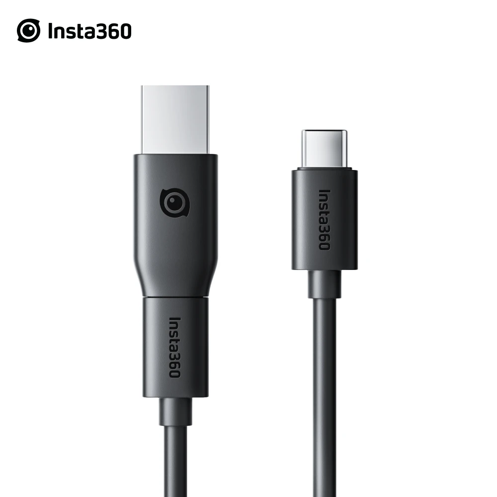 Ligação insta360 cabo usb