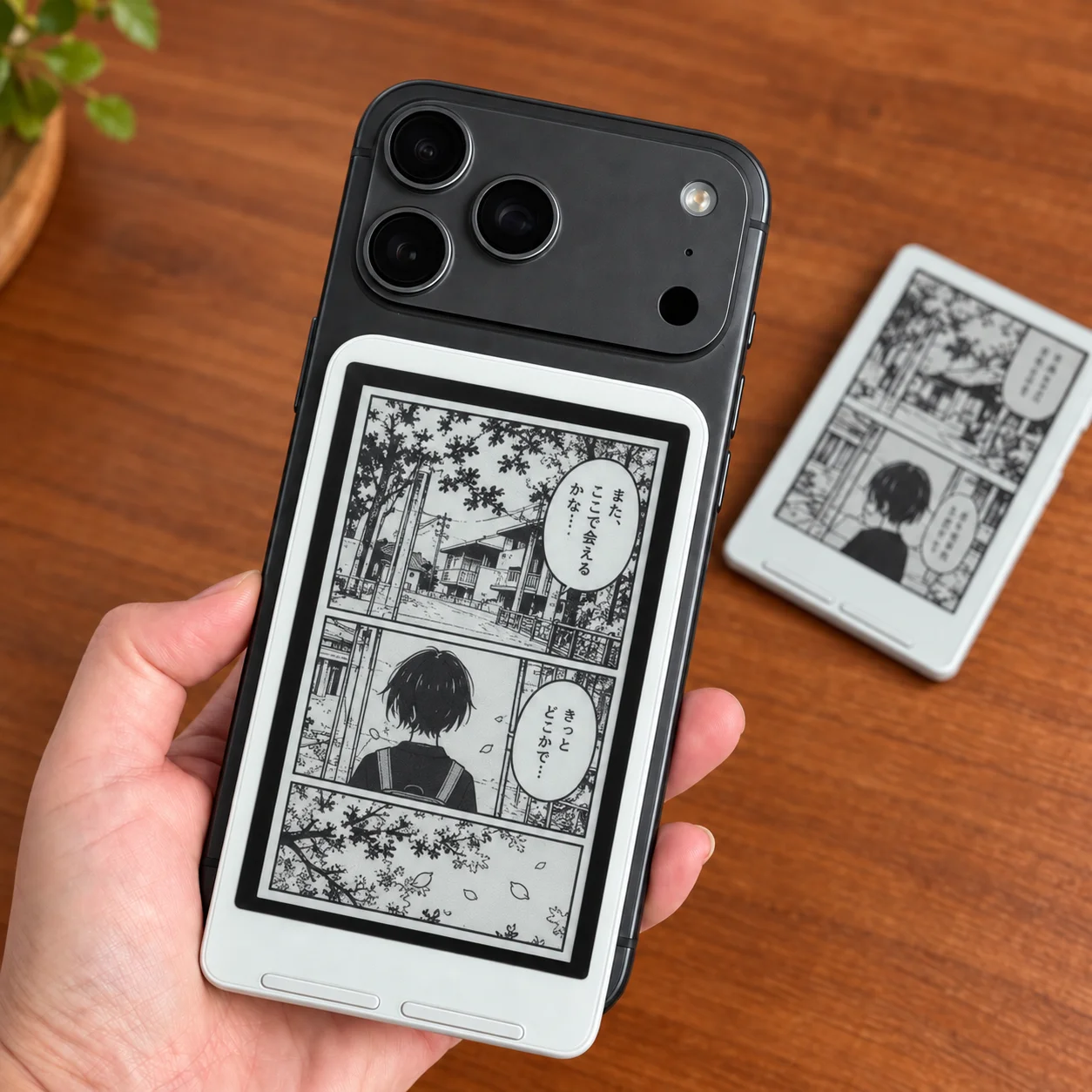 XTEINK X4 Classic X4 Upgraded 4.3 Inch E Ink Ebook Reader Ultra Thin Magnetic Mini Pocket Ereader for Books Comics on the Go