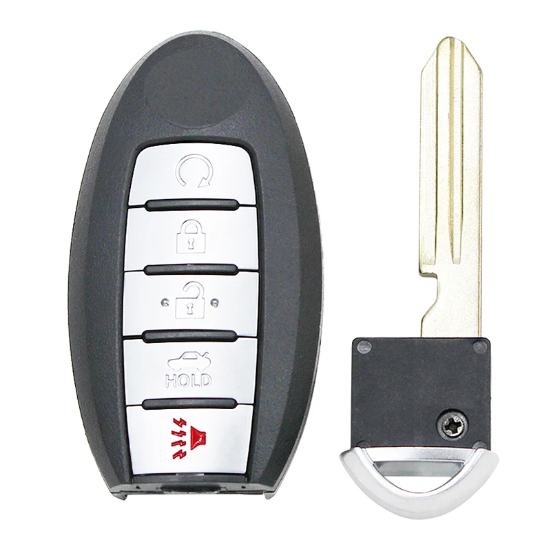 

CN027067 Aftermarket 5 Button Remote Key For N-issan Murano Pathfinder 2016-2018 Smart Key 433Mhz 4A Chip S180144308 285E3-5AA5A