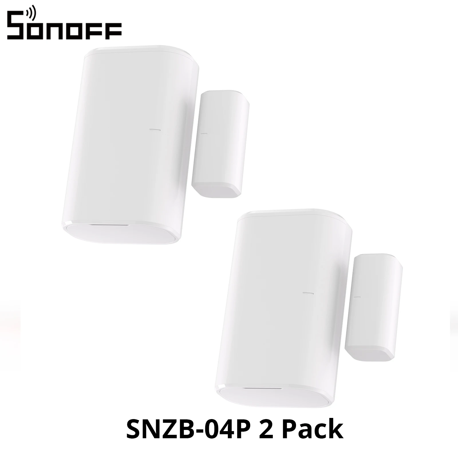 SONOFF SNZB-04PR1 Zigbee 3.0 deur- en raamsensor – met inbraakalarm, lokale slimme scenario's, compatibel met Alexa en Google Home.