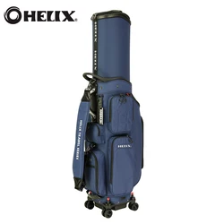 HELIX Durable and Lightweight Travel Golf Bag with Wheels