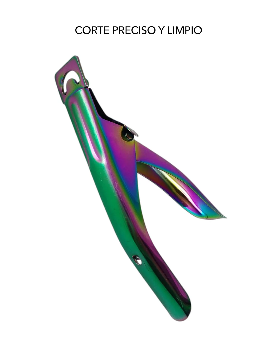 Cortauñas Tornasol PINK KEY, Pinza de manicura para Uñas con puntas acrílicas falsas, Herramientas de manicura, Cortadoras, uñas postizas mujer, material para uñas, corta uñas para uñas hechas a mano