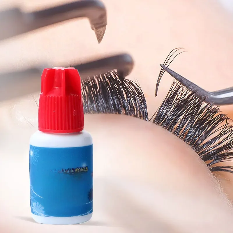 Czas na schnięcie 0,5 s Najpotężniejszy Najszerszy Korea Sky Glue RA01 do przedłużania rzęs Klej MSDS 5 ml Czerwona nakładka — zdjęcie 2