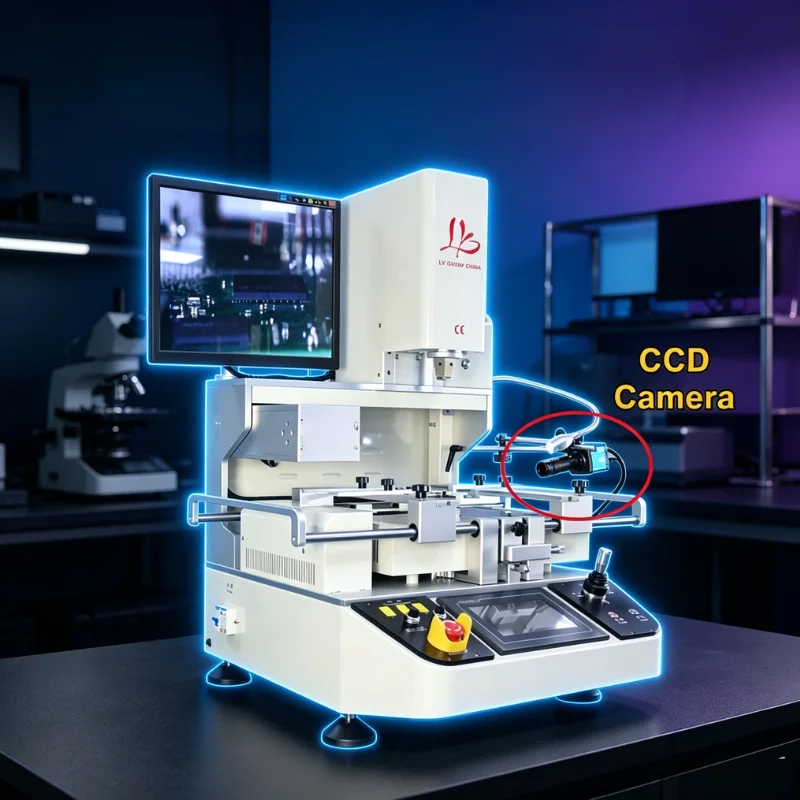 NEW G700 G700C Optical Align BGA Rework Station with Camera 3 Zones Hot Air Auto Feeding & XY 2 Axis Motor Control