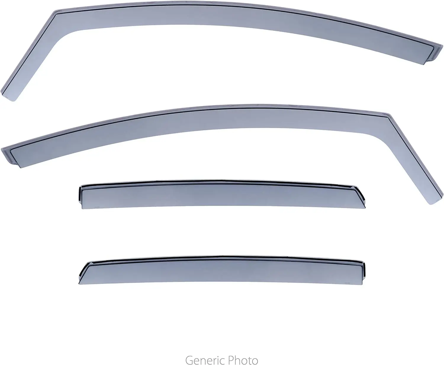 Deflectoren, compatibel met Audi A3 + A3 Sportback. |     2004-2012 Voor- en achterruitdeflectoren