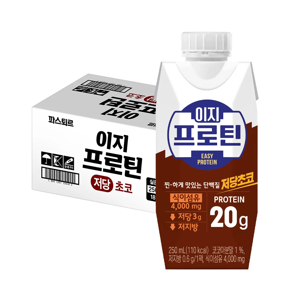 [Headquarters direct management] 250ml x 24 pieces of Lotte Easy Protein Low-Sugar Choco