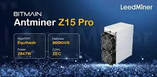 

Скидочная цена BN Antminer Z15 Pro в наличии — скоро закончится, заказывайте сейчас!