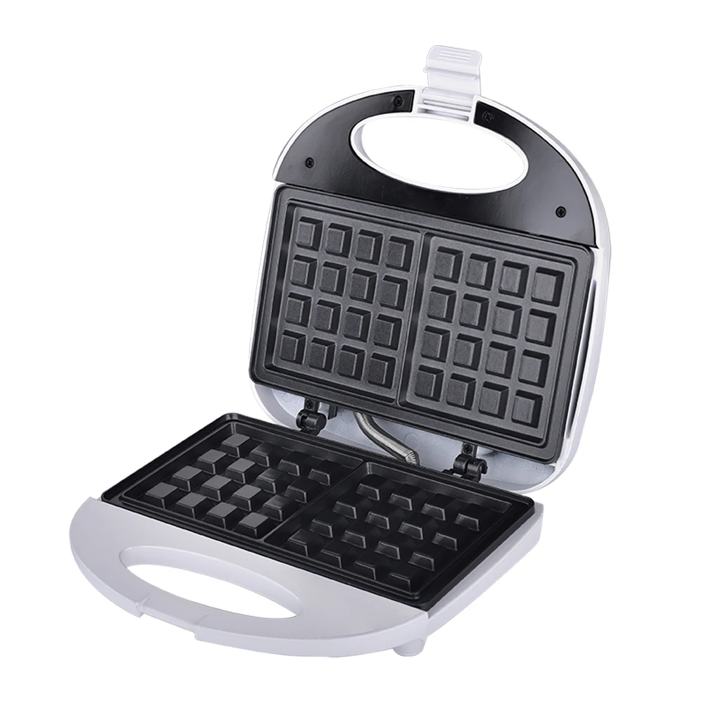 Houseware electric waffle 750W non-stick plates luminous indicators non-slip feet cold touch kitchen appliances