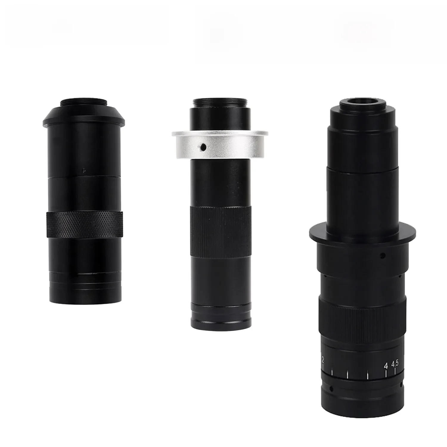 YIZHAN powiększenie regulowany Zoom obiektyw C-mount 180x150x130x25mm dla HDMI VGA USB wideo mikroskop z kamerą monokularowy — zdjęcie 2