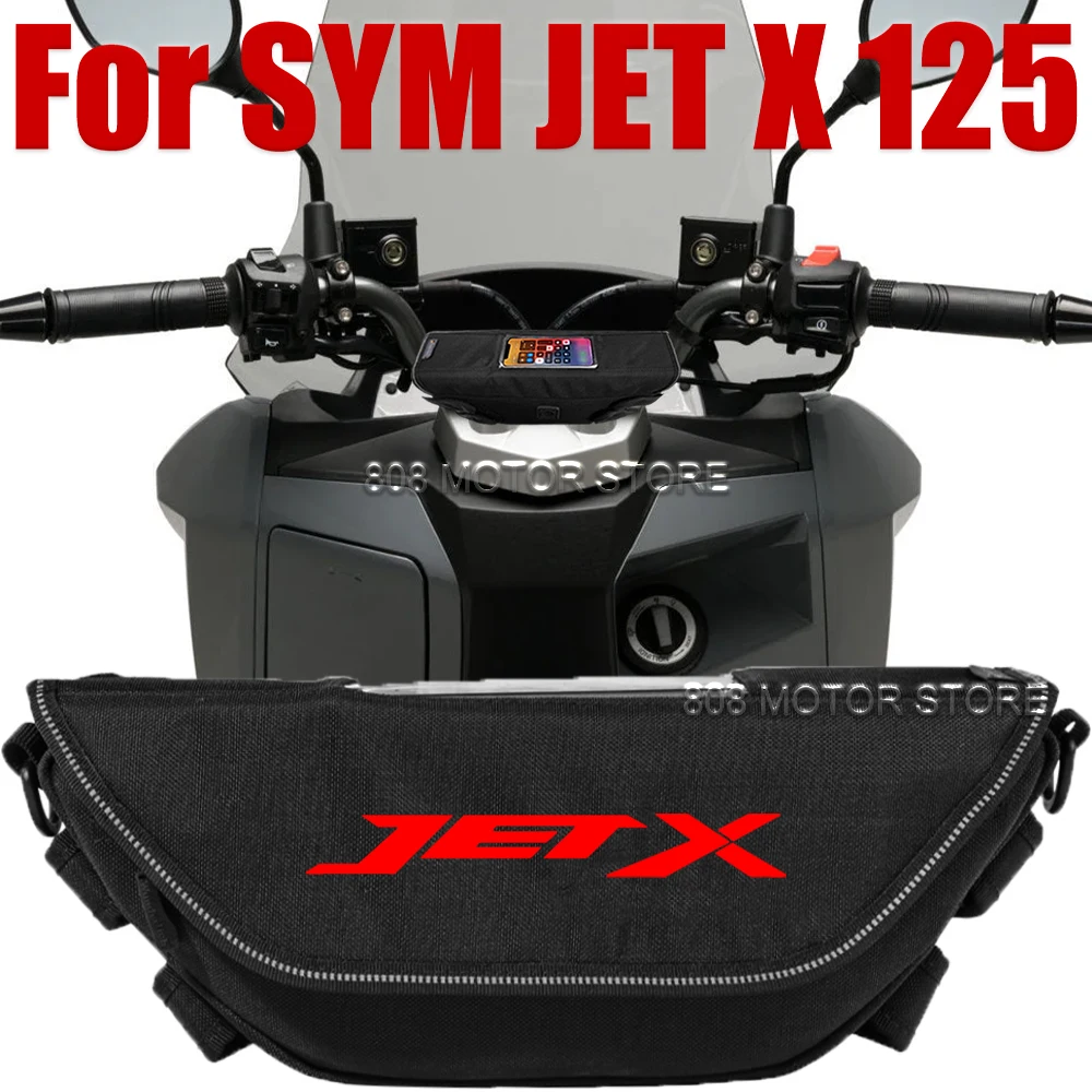 For sym jet x 125 Motorcycle accessories tools bag Waterproof And Dustproof Convenient travel handlebar bag