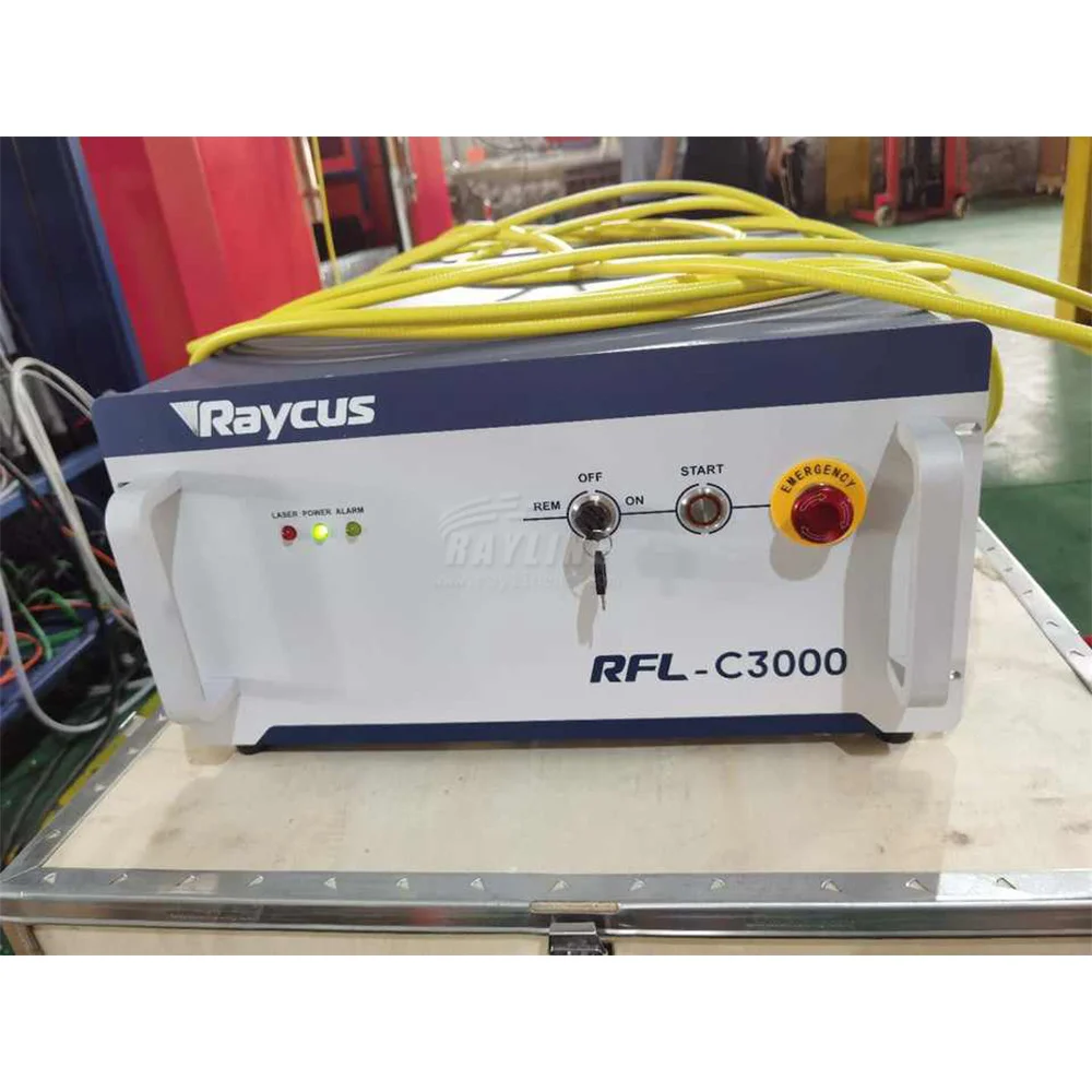 Brand 1500W 2000W 3000W Raycus Fiber Laser Source Pulse Generator For Fiber Cutting Machine