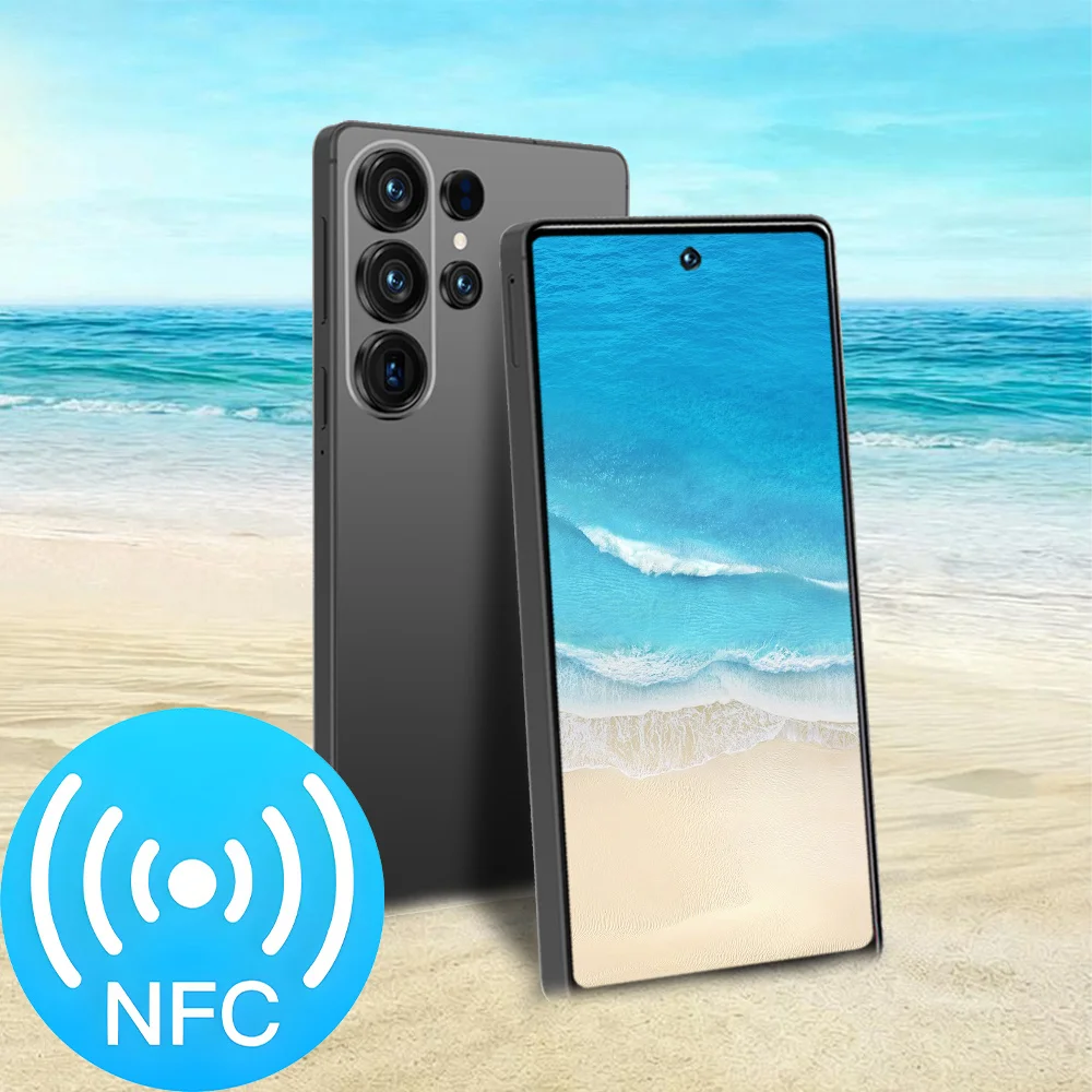 2026 Ultra 5G Global Unlocked Smartphone, NFC-Unterstützung, KI-Kamera, GPS-Navigation, Schnelles Laden, Lange Akkulaufzeit, Stylus-Stift und Kopfhörer Inklusive, Tragbares Android-Mobiltelefon für