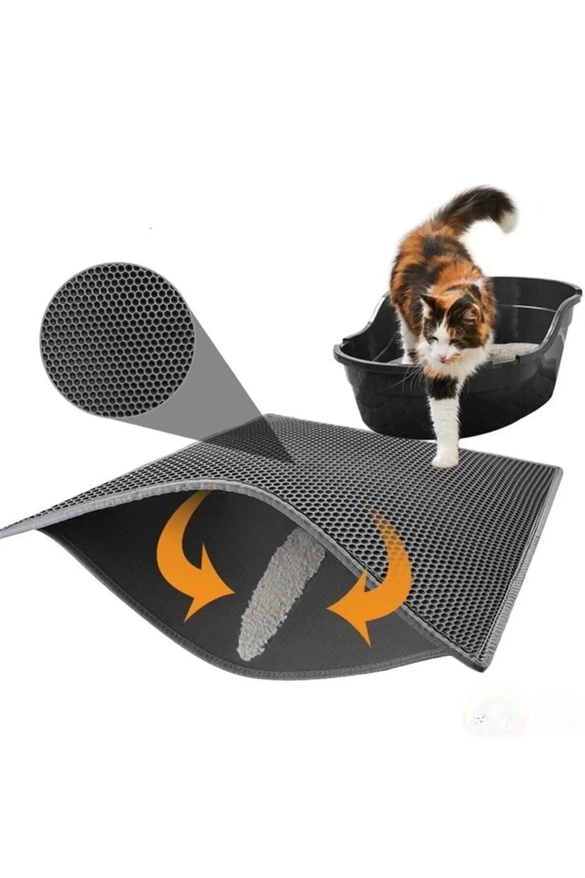 

Sieve Cat Toilet Mat Cat Litter Mat gray high quality healthy useful hygienic