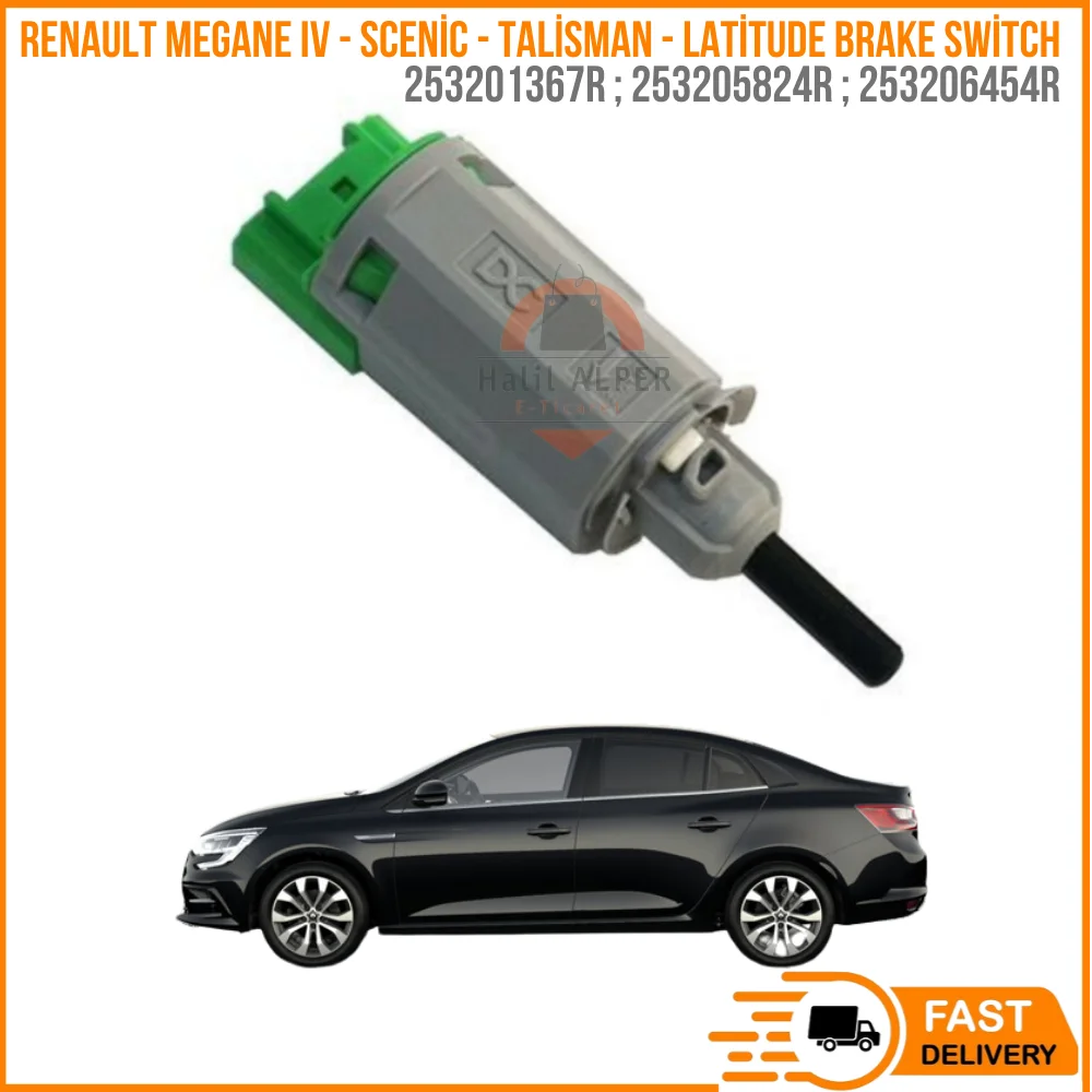 

For Renault Megane IV - Scenic - Talisman - Latitude Brake Switch Oem 253201367R ; 253205824R ; 253206454R super quality