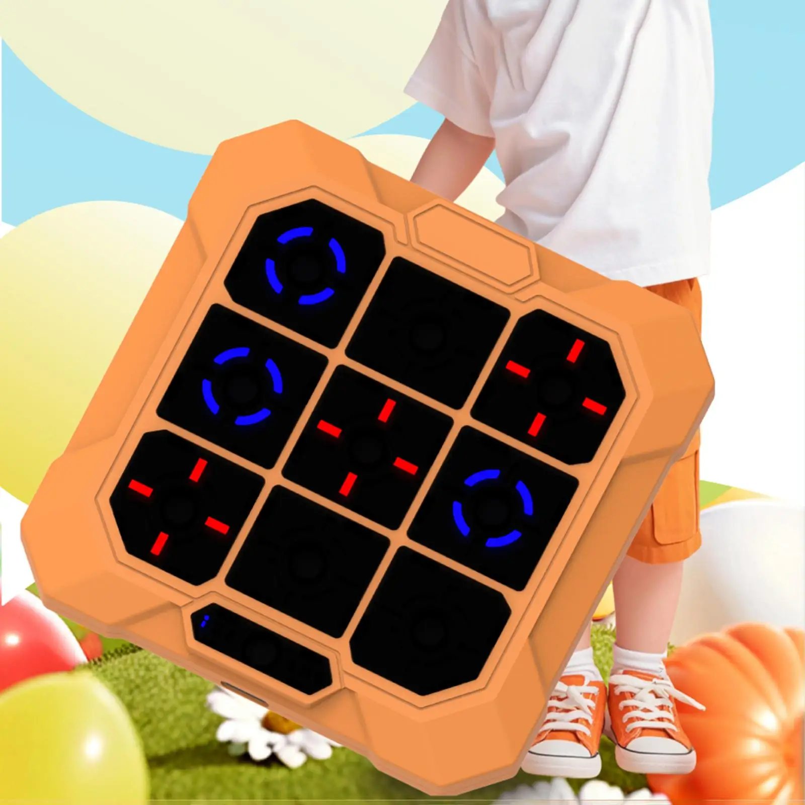 

Электрическая игра Tic TAC Toe, настольная игрушка, развивающие игрушки, игры XO, настольные игры для семьи, детей, взрослых, офиса, гостиной, гостевой номер, подарки