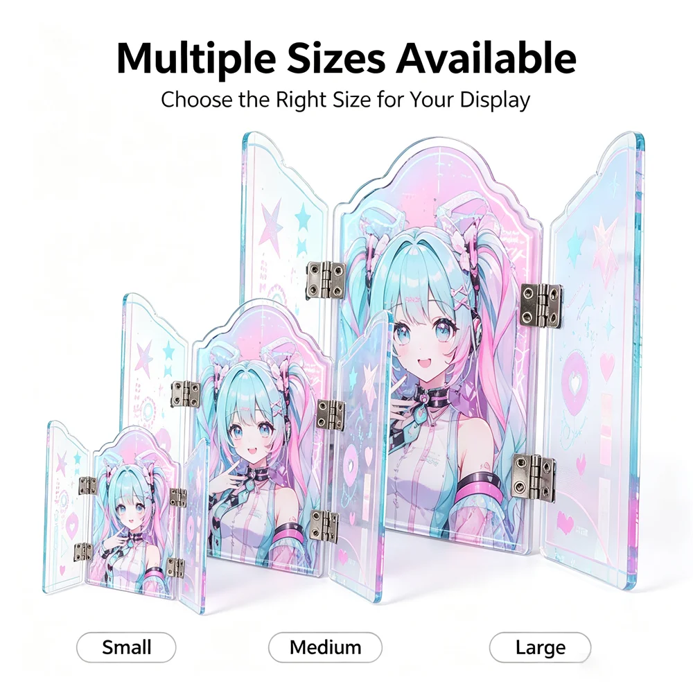 Customized Foldable 3 Panel Ac - Photographic Memory ulasan dan harga