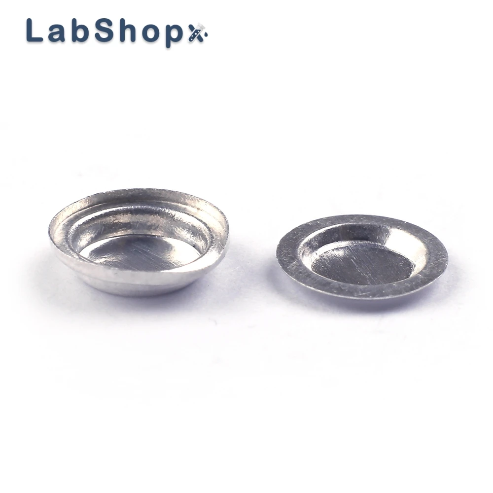 25/40μl Aluminum Crucible with Lid for 6.239.2-64.5.00/6.239.2-64.51.00 for Netzsch DSC 3500 Sirius DSC Sample Pans LABSHOPX