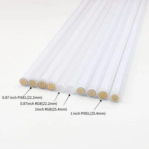 TXQ NEO Pixel RGB Tempur Duel Berat Tahan Lama SK6812 92cm260pcs Lightsaber lebih Tebal 1 Inci 7/8 Inci 3mm 82cm/92cm Panjang Bilah PC 10 lightsaber piksel penjualan terbaik - №