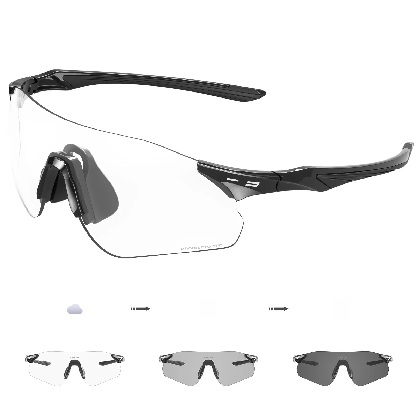 AliExpress kapvoe Kapvoe Light weight Photochromic Running Sunglasses Sports for Men Marathon Cycling Glasses Mountain Bicycle Goggles Eyewear