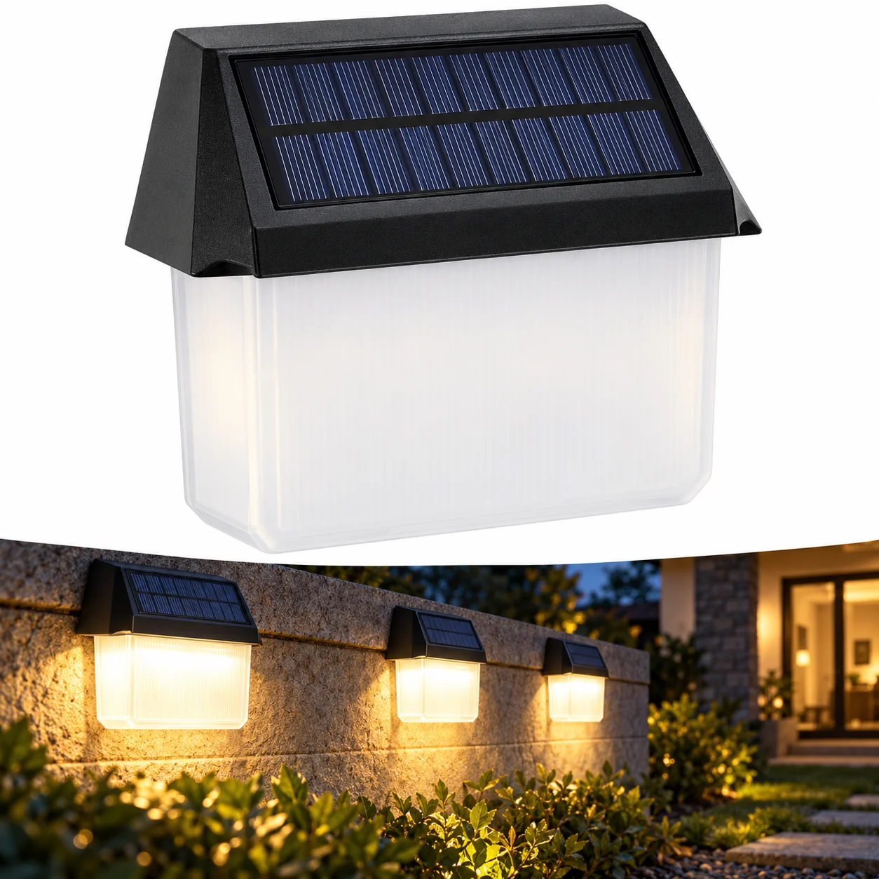 LED-zonnelamp met RGB-modi, langdurige verlichting, LED-veranderende kleuren, warm wit, voor sfeerverlichting buitenshuis.