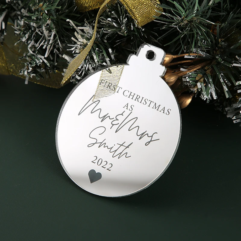 First Christmas in Home Ornament, Personalized New Home Christmas Ornaments, 2022 House Ornament Gift, Christmas Keepsake