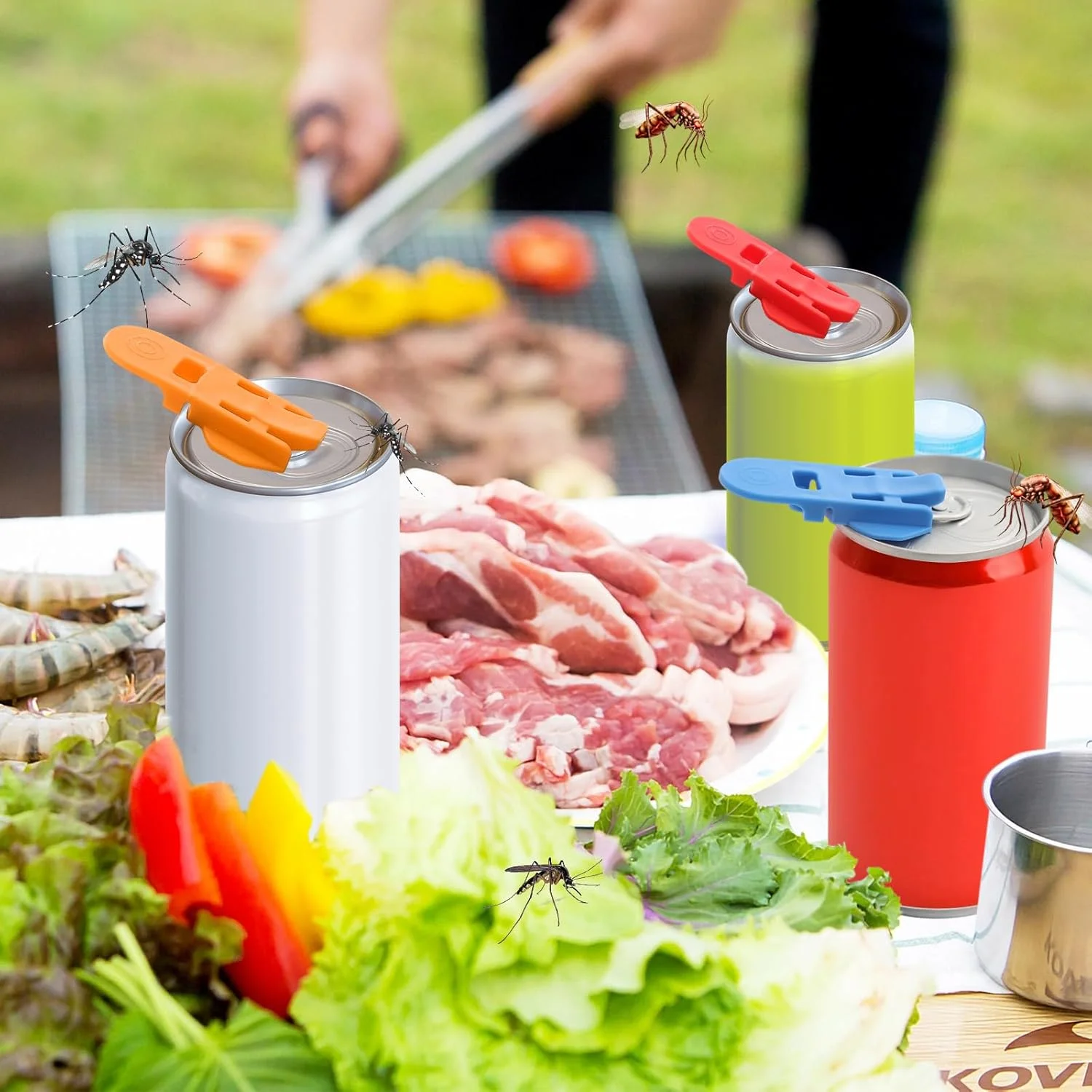 فتاحة زجاجات بسيطة ومحمولة، قابلة لإعادة الاستخدام، سهلة فتح العلب دون إيذاء اليدين، فتاحة زجاجات المشروبات، أدوات المطبخ، كامبي