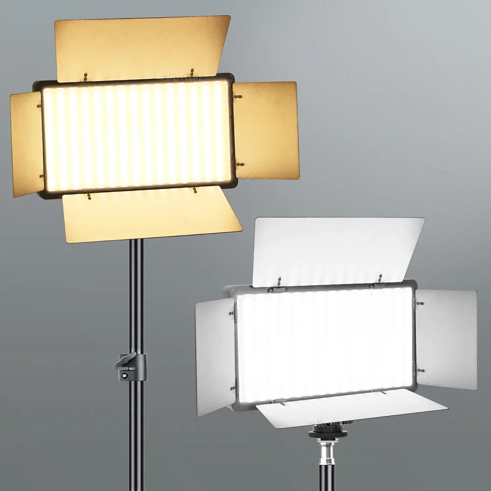 Lampa LED lampa wideo Panel dwukolorowy 3200-6500K oświetlenie fotograficzne na żywo Tiktok oświetlenie do studia fotograficznego z stojak trójnóg — zdjęcie produktu 7
