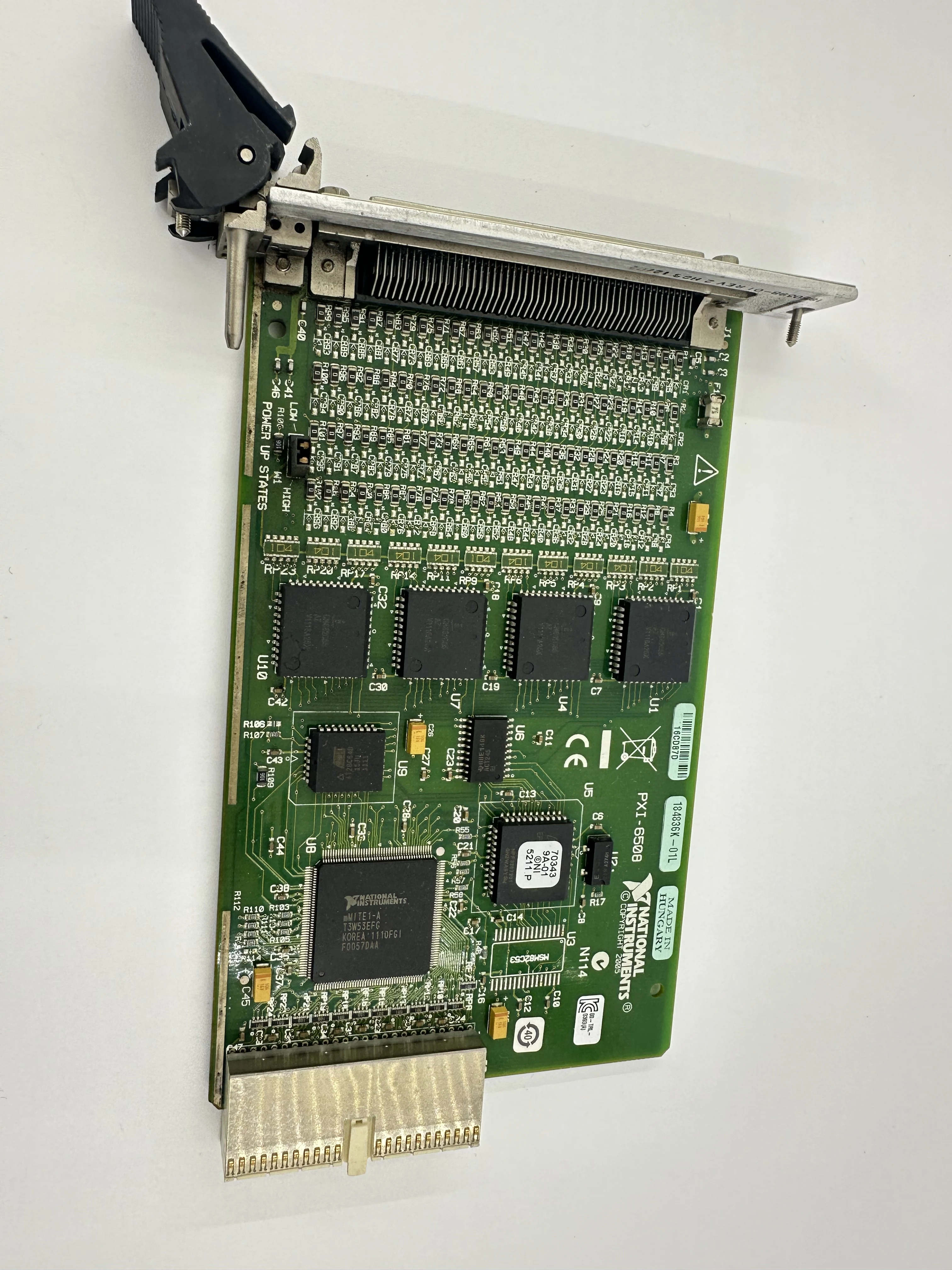 National Instruments PXI-6508 Digital IO Module Data Acquisition DAQ Card
