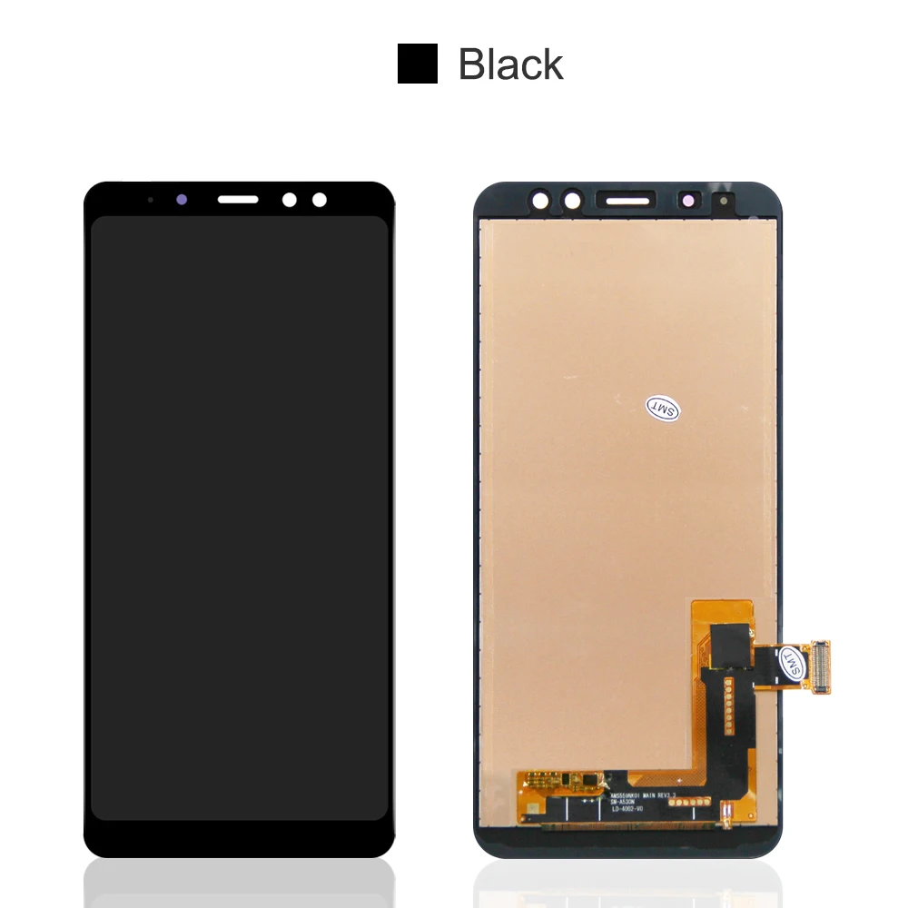 100% Tested For Samsung Galaxy A8 2018 LCD Display Touch Screen For Galaxy A8 A530 A530F A530N LCDReplace,with Frame