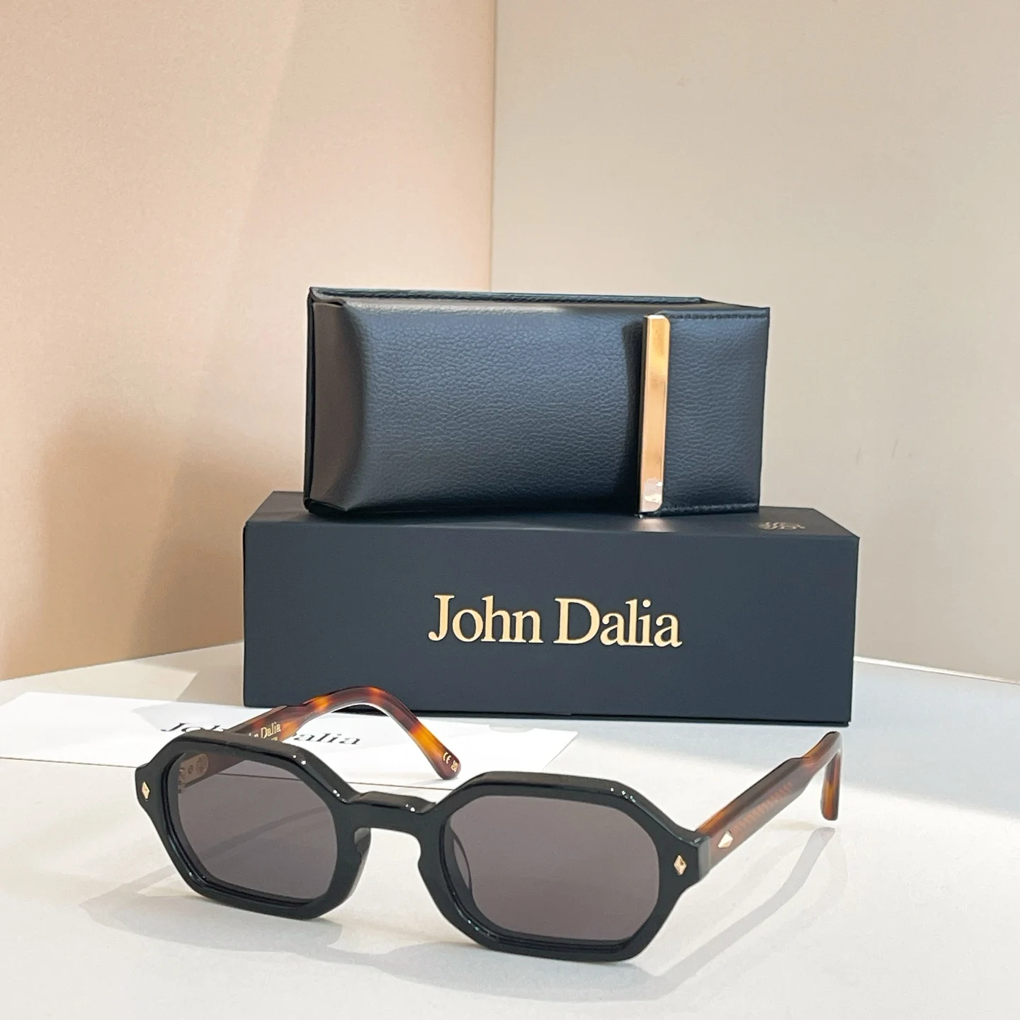 Zonnebril Retro Voor JOHN DALIA JD JUDE Type Mannen en Vrouwen Klassieke UV400 Bril Zonnebril Dames Vintage Zonnebril Met Doos