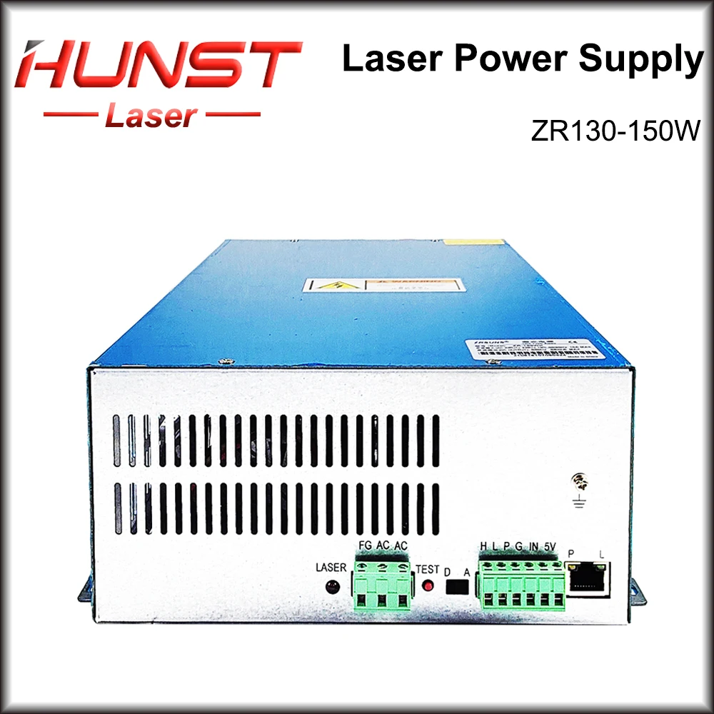 

HUNST ZR130-150W Laser Power Supply for 130W-150W Co2 Glass Laser Tube Engraving and Cutting Machine 2Years Warranty.