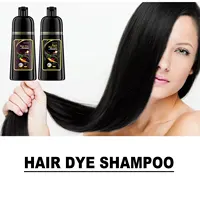 EELHOE shampooing de teinture pour cheveux noirs 3 en 1 croissance propre cheveux assombrissant nourrissant en profondeur shampooing de teinture pour cheveux noirs naturel bio à base de plantes 3